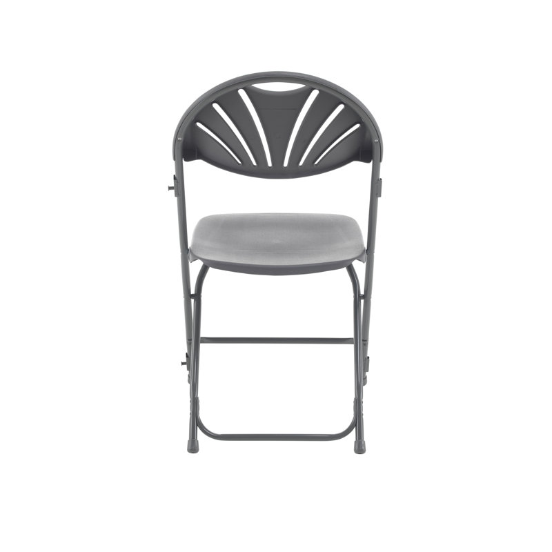 Plastic / Resin Folding Chair, Charcoal