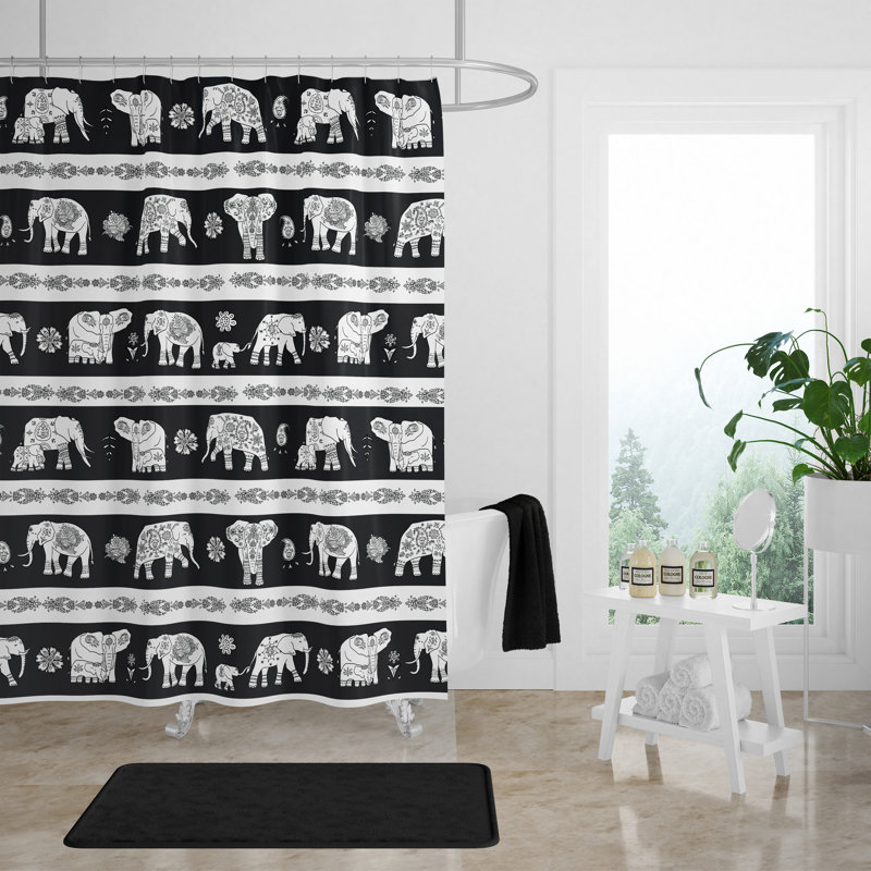 Shower Curtain,  93" H x 70" W 