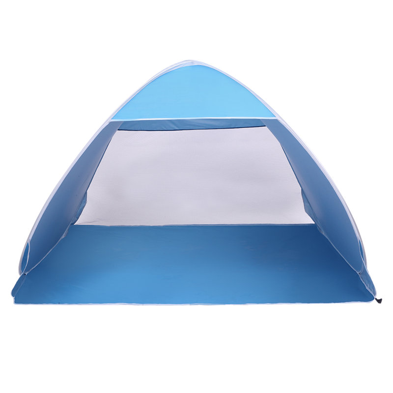 79-Inch Two-Person Blue Camping Tent