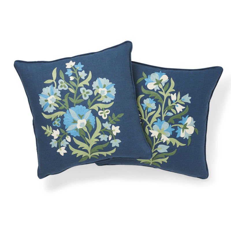 Antalya Medallian Pillow, Aegean
