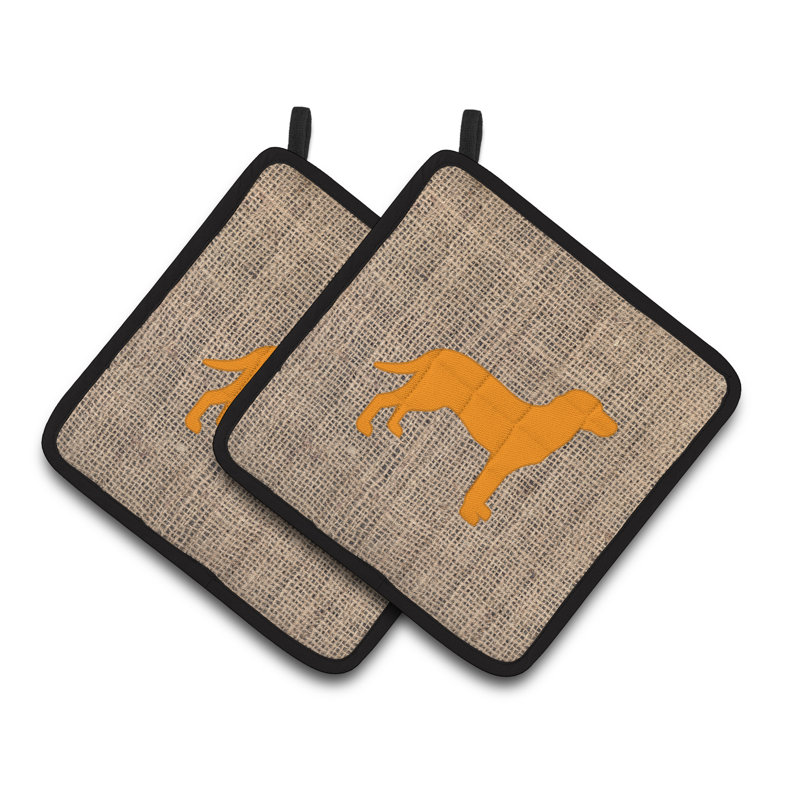 Cuisinier poignée east urban home leopard, Orange