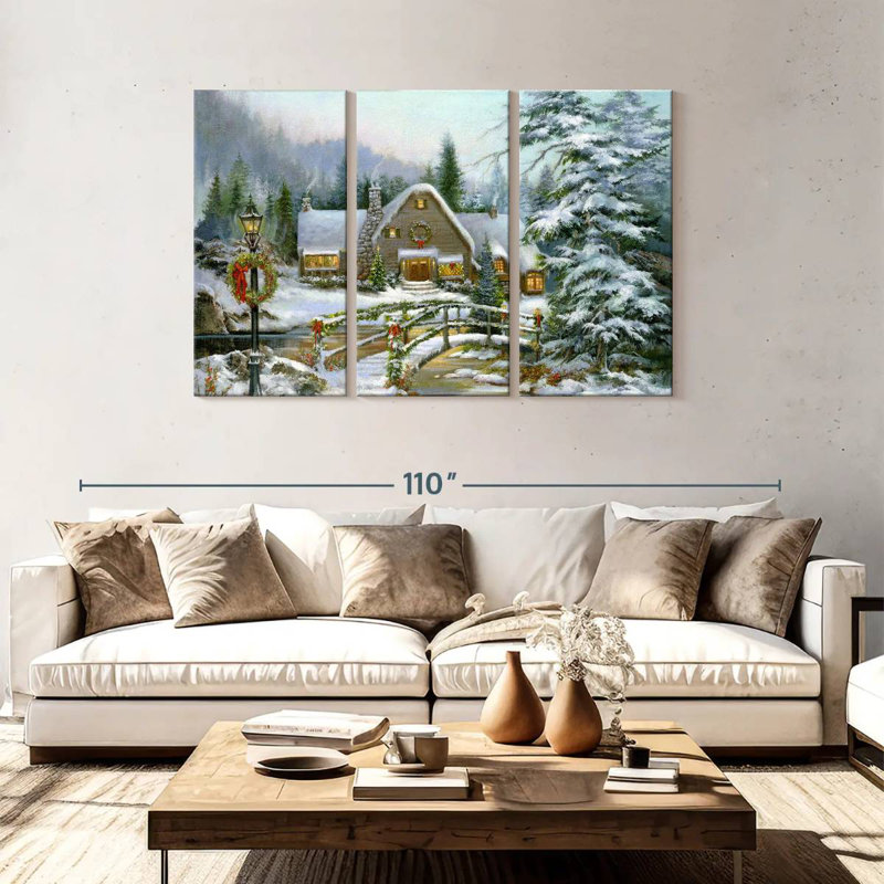 Winter Noel, 48" H x 74" W