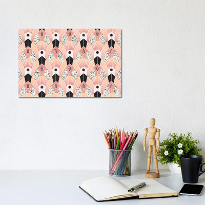 «Blush Deco» par Elisabeth Fredriksson - Reproduction d'art graphique sur papier encadré