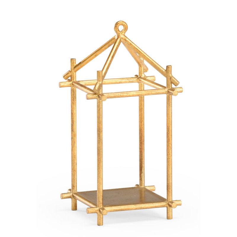 Baton Lantern, 7.5" H x 4.25" W x 4.25" D
