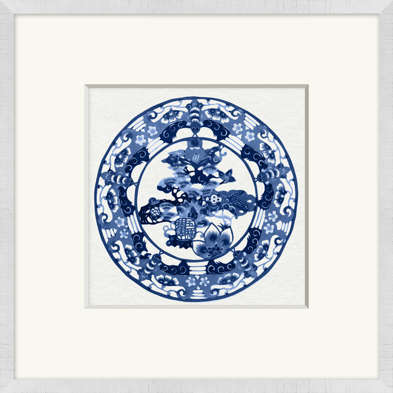 Asian Cut Paper Motif 6 Print
