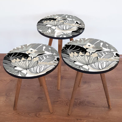 Tables gigognes 3 pieds Earlene