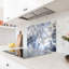 Dosseret en verre trempé Ice Flow - décoration murale de cuisine-1289783465