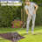 Enjyam Heavy Duty Lawn Leveling Rake – 30" x 10" Stainless Steel, 72" Long Handle, 180° Rotating Head, Topdressing, Soil, Sand, Golf Course, ATV/UTV/Tractor Hand Push Stainless Steel 30 Inches-135878480