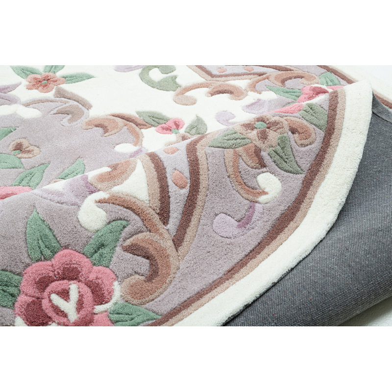 Costilla Floral Hand Woven Area Rug, Oval 290cm x 170cm