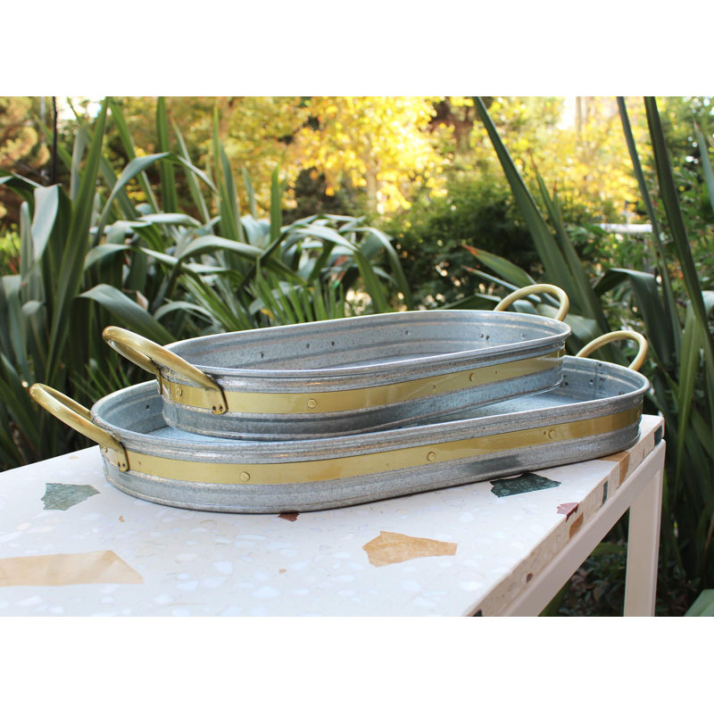 Aubepine Steel Tray