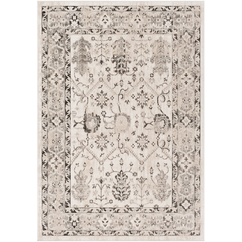 Jambi Oriental Indoor Rug, Rectangle 5'3" x 7'7"