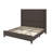 Crofford Upholstered Wingback King Size Platform Bed,Brown-1799431279-1799431277