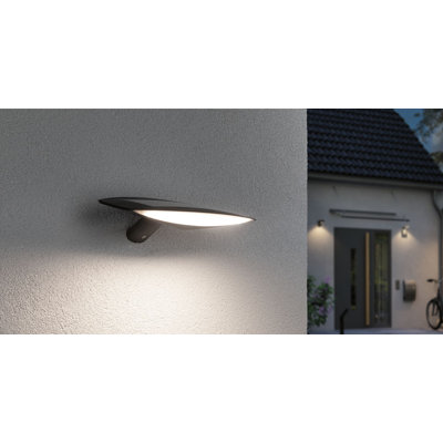 Outd. Solar Wandleuchte Kiran IP44 600lm