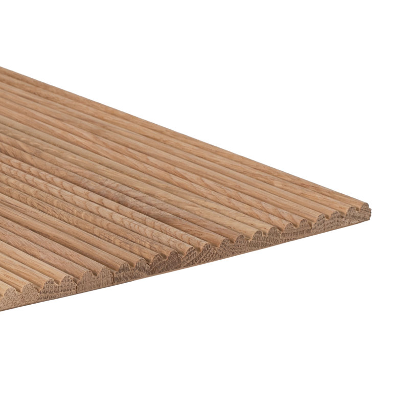 Panneaux muraux décoratifs Tambour, Red Oak