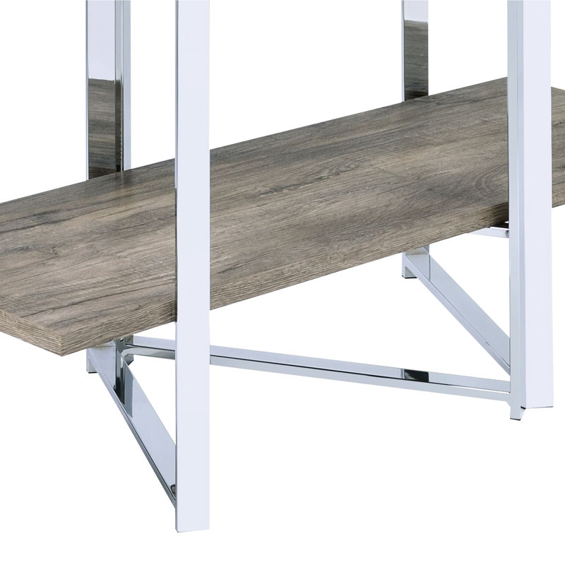 Natural And 4-Shelf - Enhance Your Home Decor With Function Attractive Stylish Bookshelf In Ideal For Displaying Plants Construction