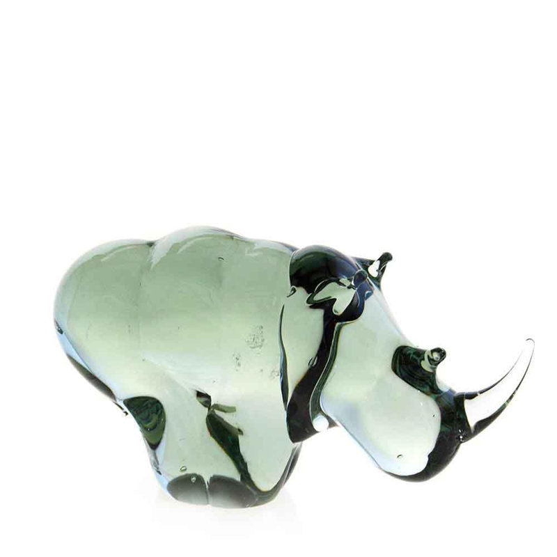 Dherry 9cm Glass Animals Hanging Figurine Ornament