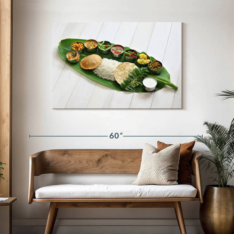 Yarlin South Indian Cuisine, H 30 po x l 45 po