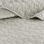 Courtepointe double / grand en velours 3 pièces - Matelassage géométrique pour une chambre à coucher relaxante et remplie de coton Lavable Confortable Paisible-118650039-118650042