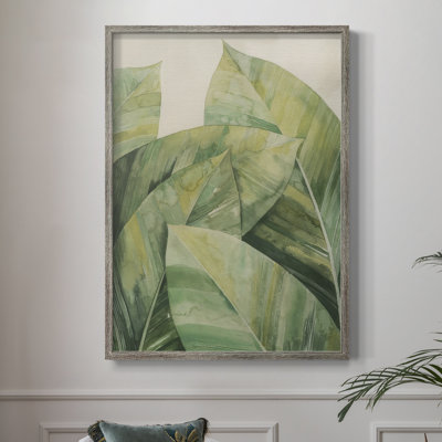 Tropic Profondeur I, reproduction encadrée - bois massif 2976387