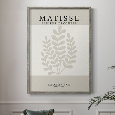 Matisse CDXVI, reproduction d'art encadrée - bois massif