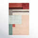 Runway Geometric Handmade Tufted Beige Area Rug