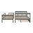 Ilvo Kids Bunk Bed with Trundle-961933177