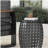 Metal side table, lines simple, precise-1728227730