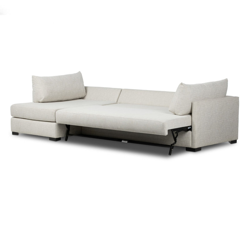 Wickham Chaise Sectional, 35" H x 126.5" W x 61" D, Left Arm Facing