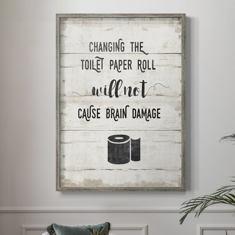 Changing the Roll Framed Print - Solid Wood, 30" H x 24" W