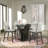Acton Round Glass Top Dining Table
