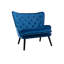 Fauteuil capitonné de 40,16 po de largeur et demi-1959019459