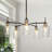 5-Light Wagon Wheel Shaded Chandelier-1324992069