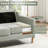 Lagoa 60" W Boucle Square Arm Loveseat-1553399630