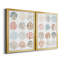 «Ocean Patterns I», ensemble de 2 reproductions d'art sur toile encadrées-151613474-151613498