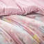 Édredon métallique double / grand - lavable, imprimé bourre double / grand, lavable