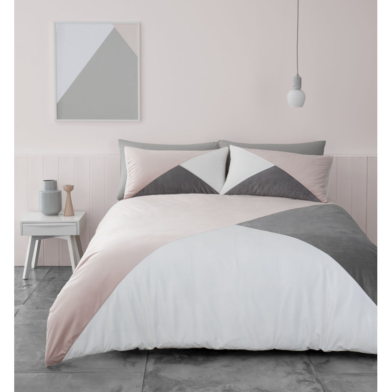 Milena Duvet Cover Set, 220 x 260cm Duvet Cover + 2 Standard Pillowcases