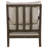 Herndon Upholstered Bobbin Accent Chair Beige and Natural-50530163-50530165