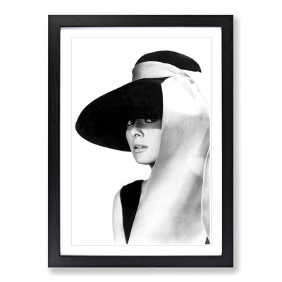 Audrey Hepburn 6 Framed Print