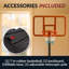 Ensemble de basketball portatif top shot