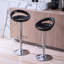 Tabouret de bar pivotant à hauteur réglable Hugo avec structure en métal-148299664