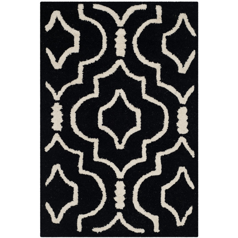 Tapis en laine touffeté à la main Cannen, Rectangle 2 pi 6 po x 4 pi
