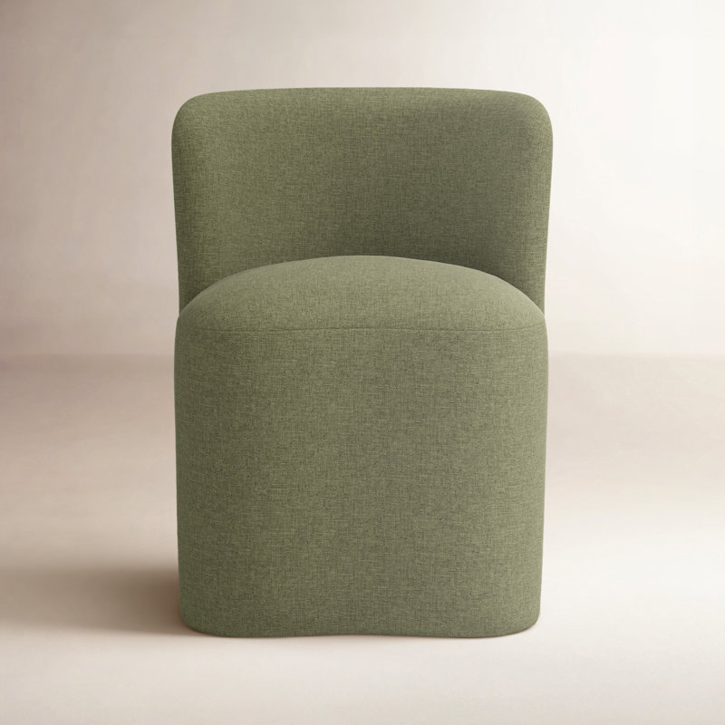Stoffer Home x Cloth & Company Gail Dining Chair, Zuma Laurel Textured Linen