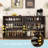 Large Farmhouse Buffet Cabinet With 4 Doors – Brown