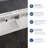 54'' Rectangular Double Solid Surface Bathroom Sink