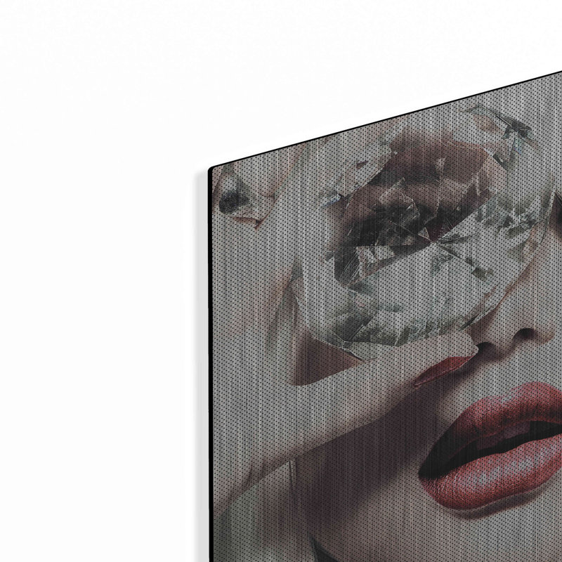 «Diamonds Are Forever» par Incado - photographie sans cadre sur métal, H 12 po x l 12 po x P 0,13 po