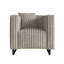 CHAISE EN VELOURS BEIGE-1759894181