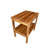 Zen 18" W Wood Shower Bench