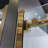 Modern 60" W X 76" H Single Sliding Frameless Shower Door With 3/8-in (10mm) Tempered Glass And Sgcc Certified-120145522