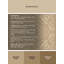 Tapis oriental classique à motif de triangles oscillant lavable à la machine - Reliure beige-971596730