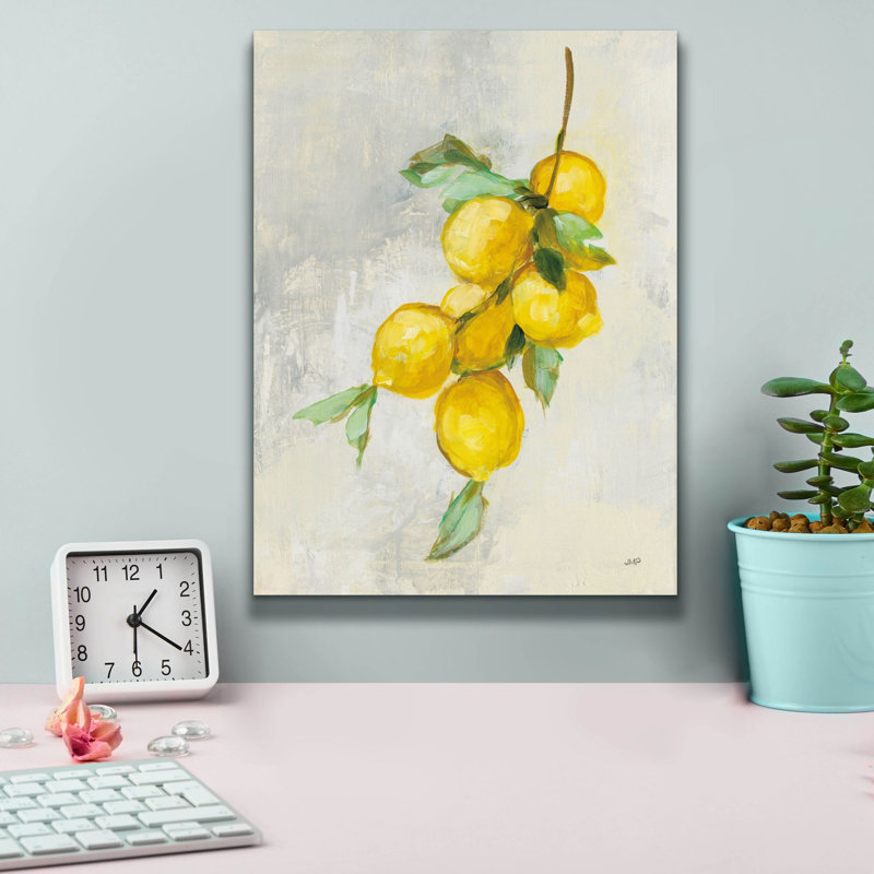 Toile épique «Zest 2» par Julia Purinton, H 16 po x l 12 po x P 0,75 po